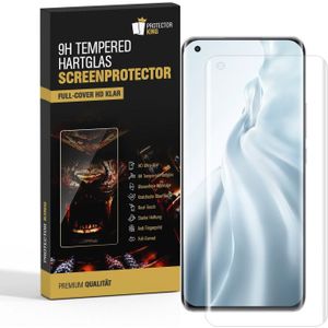 3x 9H Panzerglas f&#252;r Xiaomi Mi 11 FULL CURVED Displayschutz Schutzglas Panzerfolie Schutzfolie Displayglas Hartglas echtes Tempered Sicherheitsglas Glasfolie
