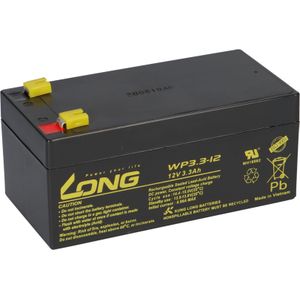 Bleiakku 12V 3,3Ah kompatibel LC-R123R4P battery AGM VdS