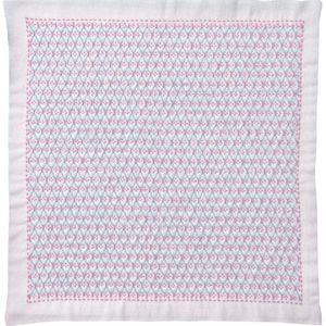 Olympus Kugurizashi Sashiko Stickpackung ""Hana Fukin Kikkou Hanazashi"", Stoff bedruckt, 34x34cm, Original aus Japan