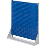 Kappes ®RasterPlan Stellw&#228;nde einseitig Gr&#246;&#223;e #3 - 2x Lochplatten 1x Schlitzplatte Enzianblau RAL 5010