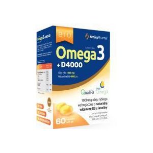 Xenicopharma Omega 3 D3 4000 60 Capsules