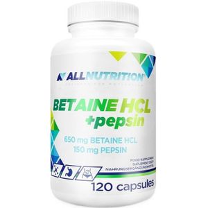 Allnutrition Betaine HCl + Pepsin 120 Capsules