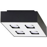 Sollux SL.0073 Deckenleuchte MONO 4 schwarz