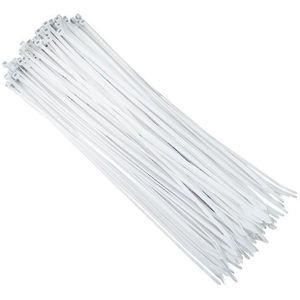 Nylon-Kabelbinder 300x3,6 mm, wei&#223;, 100 Stk