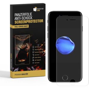 2x Panzerfolie f&#252;r iPhone 7 FULL COVER ANTI-SCHOCK Displayschutzfolie MATT