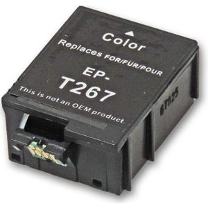 Kompatibel Epson 267, T2670, C13T26704010, Globus C Color Cyan Magenta Gelb Druckerpatrone f&#252;r 200 Seiten von Gigao