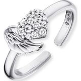 Engelsrufer Ring ERR-WINGHEART-ZI Sterling Silber synthetische Zirkonia