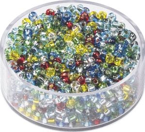 Rocailles 2,5 mm sortiert VE=13g