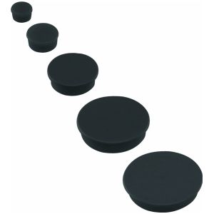 Rundmagnet Hartferrit Ferrotafel 25x8mm schwarz VE=20 St&#252;ck