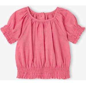 Mädchen Baby Bluse mit Strukturmuster