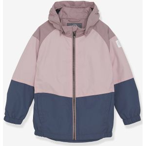 Mädchen Regenjacke mit abnehmbarer Kapuze Color Kids