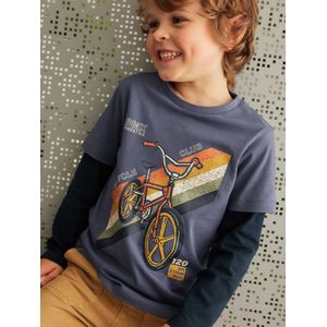 Jungen 2-in-1-Shirt Oeko-Tex eis
