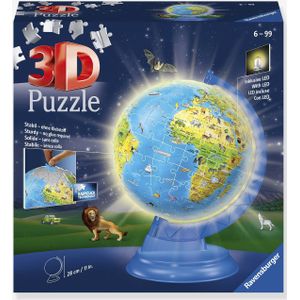 Kinder 3D Kinderglobus mit Licht Ravensburger