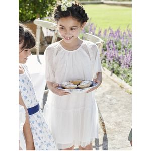 Mädchen Festkleid mit Schmetterlingsärmeln