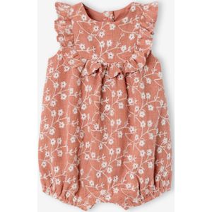 Festlicher Mädchen Baby Overall mit Stickereien
