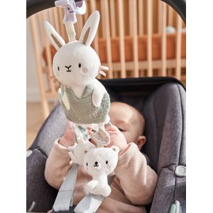 Baby Activity-Hase zum Anklemmen WALDSPAZIERGANG salbei
