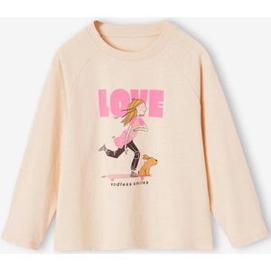 Mädchen Shirt mit Print und Recycling-Baumwolle