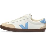 Veja Volley Leather | Sneaker für Damen | White / Aqua Bark