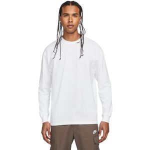Nike Sportswear Premium Longsleeve | Longsleeves für Herren | Weiß