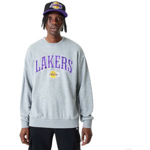 New Era LA Lakers Sweat | Pullover für Unisex | Grau