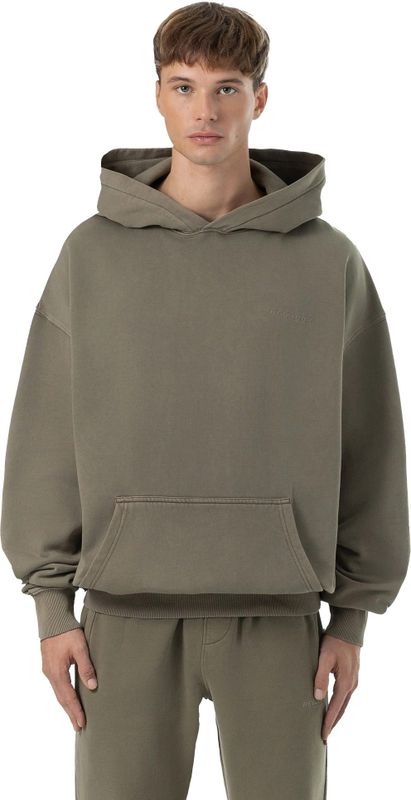 Pegador Logo Oversized Hoodie | Hoodies für Herren | Vintage Faded Olive
