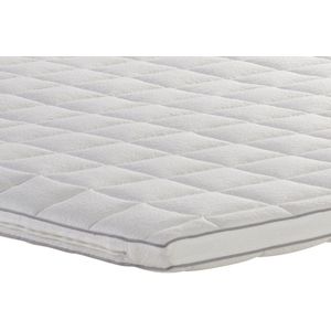 Topmatras Deluxe | Traagschuim 120x200 | met & zonder split | tot 120 kg | totaalBED topper/topdekmatras