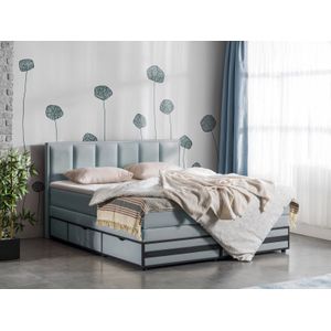 Opbergboxspring Aken met lade incl (top)matras & gratis montage | 140x200 | 100+ combinaties mogelijk |  totaalBED Boxsprings met opbergruimte