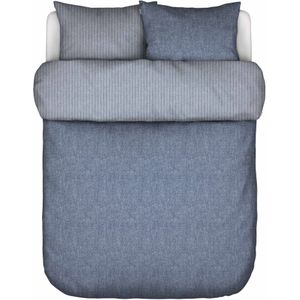 Eilif - Flannel - Dekbedovertrek - Twilight Blue - 260 x 200/220 cm