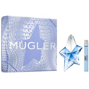 Mugler Angel eau de parfum 50 ml  10 ml (navulbaar) geschenkset