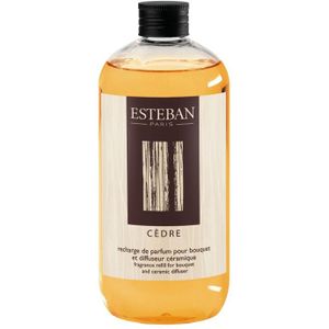 Esteban Classic Cèdre Navulling geurstokjes 500ml
