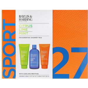 Baylis en Harding Baylis  Harding - Citrus Lime Mint Sport geschenkset (3-delig)