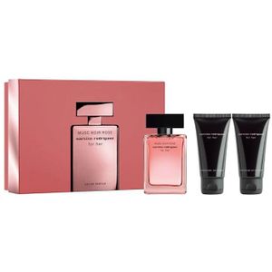 Narciso Rodriguez For Her Musc Noir Rose 50 ml geschenkset (3-delig)