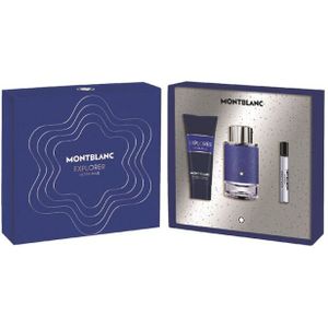 Mont Blanc Explorer Ultra Blue 100 ml  7,5 ml geschenkset