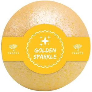 Treets Bath Ball Golden Sparkle