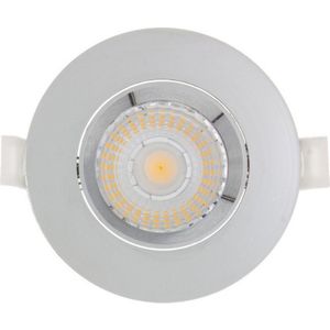 Inbouw LED-spot 4 Stuks Sanimex Njoy IP44 Dimbaar 6W 430 Lumen Chroom Sanimex