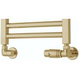 TVS - Ventile 220 - Zij-Aansluitset - Goud - Axiaal