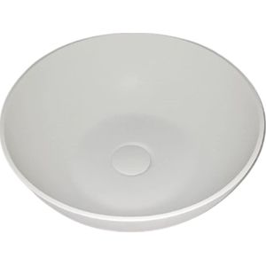 Sanimex Sardonyx 05 - wastafel -Solid surface - waskom - mat wit