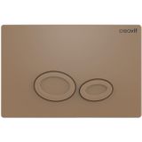 Boss & Wessing - Drop - Drukplaat - Mat Capuccino