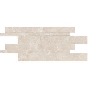 Steenstrips Douglas & Jones Fusion Hot White 30x60 cm Creme (Prijs per matje)