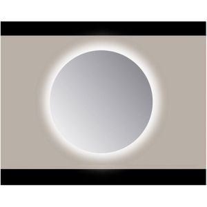 Spiegel Rond Sanicare Q 50 cm Ambi Cold White LED PP Geslepen (Met Sensor) Sanicare