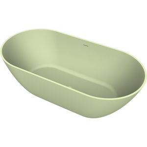 Arcqua - Cusco - Vrijstaand Ligbad - Mat Pastel Groen - Cast Marble