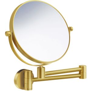 Smedbo Outline Scheerspiegel Wand FK445 7x Vergrotend Mat Goud