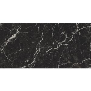 Vloertegel Ape Grupo Black Hispania 60x120 cm Gepolijst Zwart Marmerlook (Prijs per M2)