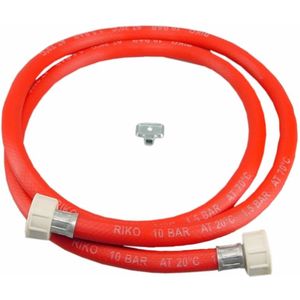Vulslangset rood + 3/4 wartels recht compleet 500cm.