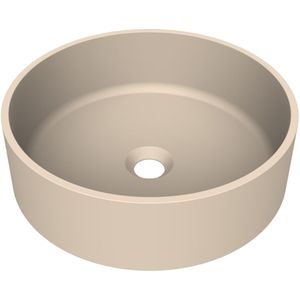 Arcqua Case Opbouw Waskom Rond 40 Mat Zand