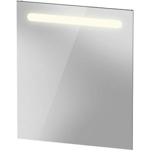 Spiegel Duravit No.1 Met Horizontale LED Verlichting 60x3.5x70cm Mat Wit Duravit