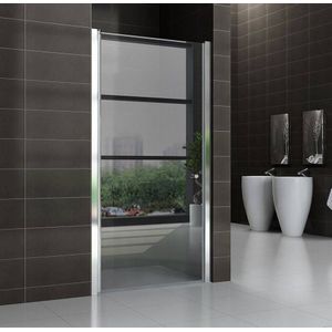 Nisdeur Met Profiel 60/70/80/90/100X200 Cm 8 Mm VeiligheidsglasNisdeur Met Profiel 60/70/80/90/100X202 Cm 8 Mm Veiligheidsglas Aqua Splash