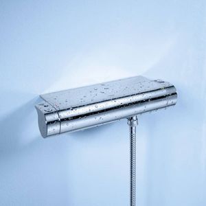 Grohe New Grotherm 2000 Douchethermostaat 15 Cm Met Koppeling En Tray Chroom