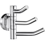 Smedbo - Home Handdoekhouder - Chroom - Massief Messing - Zelfklevend of Boren