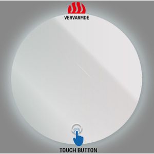 Ronde Badkamerspiegel Boss & Wessing Omega 60cm Met Verlichting En Verwarming
